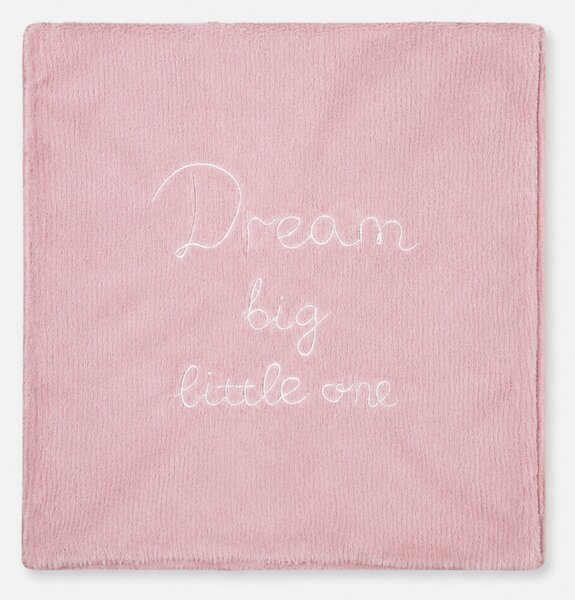 Sinsay - Obliečka na vankúš s nápisom „Dream big little one“ - kávová
