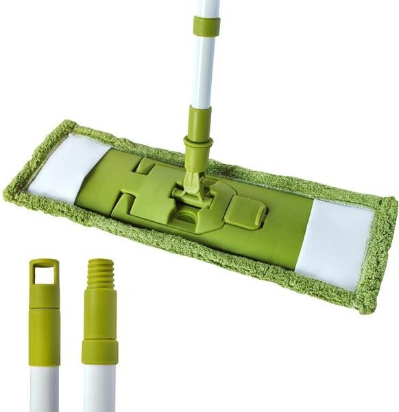 TORO Mop na podlahu, teleskopická tyč, zelený