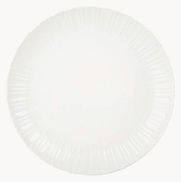 Porcelánové servírovacie taniere Flora, 6 ks