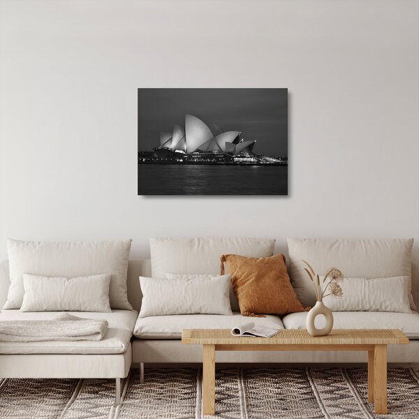 Sklenený obraz Opery v Sydney (70x50 cm)