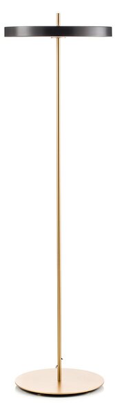 Stojacie Lampa UMAGE, Asteria Floor, stmievateľné, Čierna, Obývacia izba, Kov, Dizajnový
