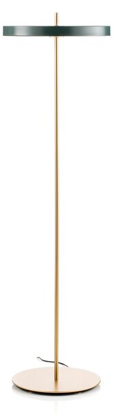 Stojacie Lampa UMAGE, Asteria Floor, stmievateľné, Zelená, Obývacia izba, Kov, Dizajnový