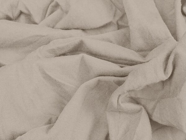 Jersey plachta cappuccino 90 x 200 cm