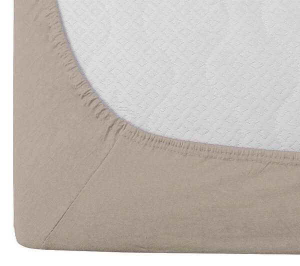 Jersey plachta cappuccino 90 x 200 cm