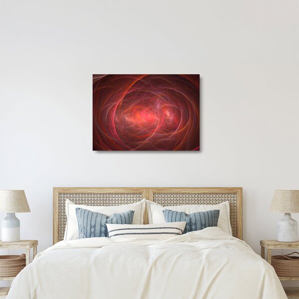 Moderný abstraktný sklenený obraz (70x50 cm)