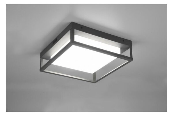 TRIO 677860142 WITHAM exteriérové stropné svietidlo SMD LED V100mm 14W/1550lm 2300+3000+4000K IP54 antracit