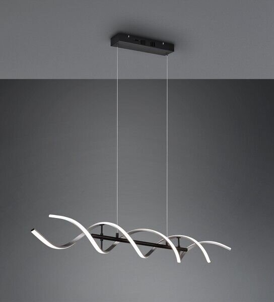 TRIO 341810205 SEQUENCE závesné svietidlo SMD LED 45W/5600lm 2300+3000+4000K brúsený hliník, switchdimmer