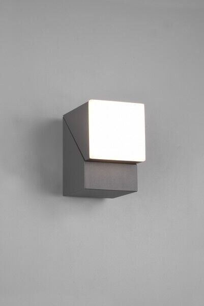 TRIO 270660142 AVON exteriérové nástenné svietidlo SMD LED V160mm 7W/800lm 3000K IP54 antracit, biela