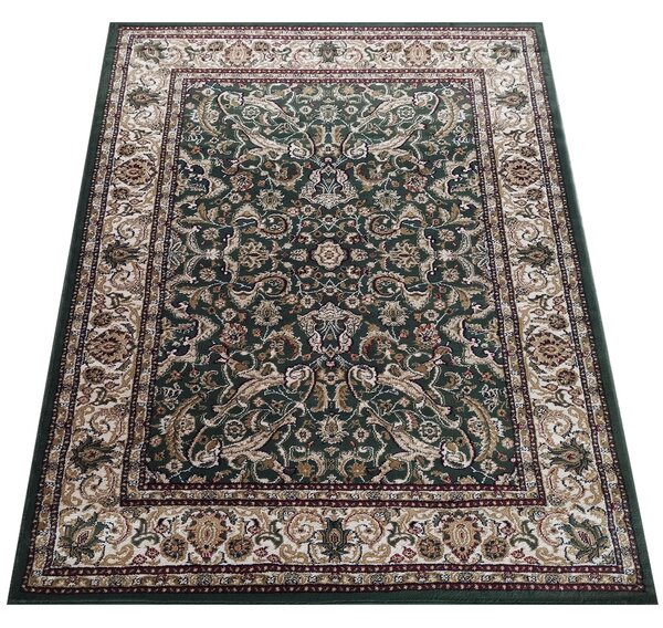 DY Zelený koberec s ornamentami Exclusiv 02N Rozmer: 160x220 cm