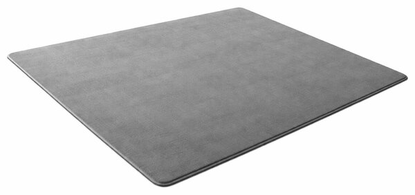 TZ Tmavosivý jednofarebný obdĺžnikový koberec Polar Rozmer: 140x200 cm