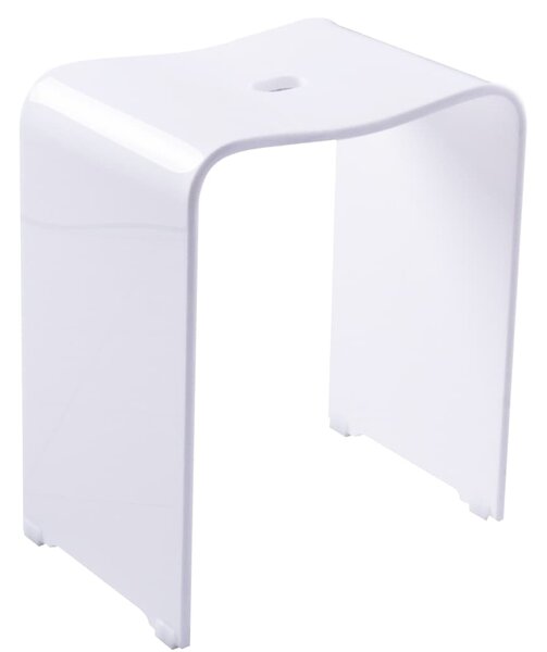 RIDDER Kúpeľňová stolička Trendy biela