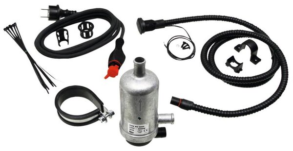 Kompletný ohrievač motora od 30L 2000W 19mm