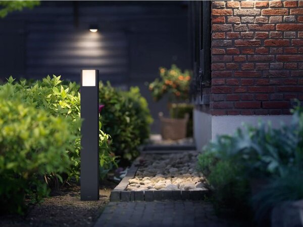 Philips 8719514490260 Arbour exteriérový stĺpik LED V770mm 3,8W/800lm 3000K antracit