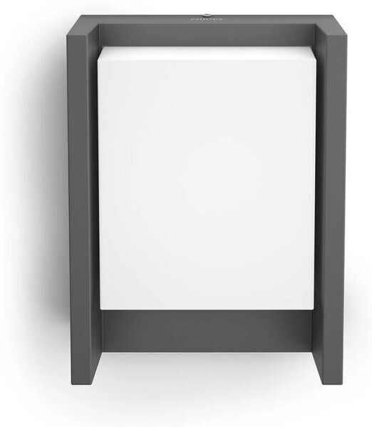 Philips 8719514490222 Arbour exteriérové nástenné svietidlo LED 3,8W/800lm 3000K antracit