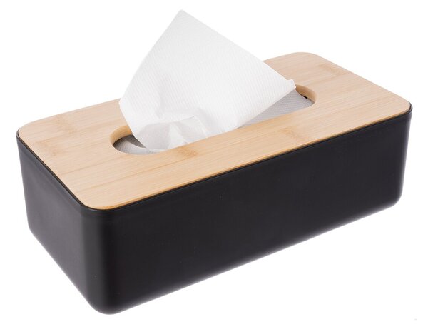 Box na papierové vreckovky BLACK