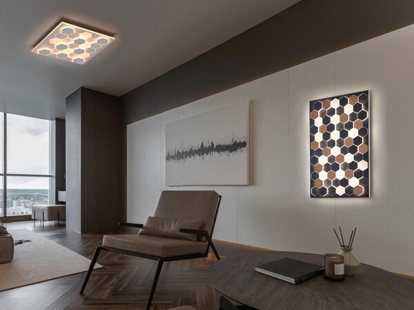 STROPNÉ LED SVIETIDLO, 70/115/7,5 cm Cinque - Interiérové svietidlá