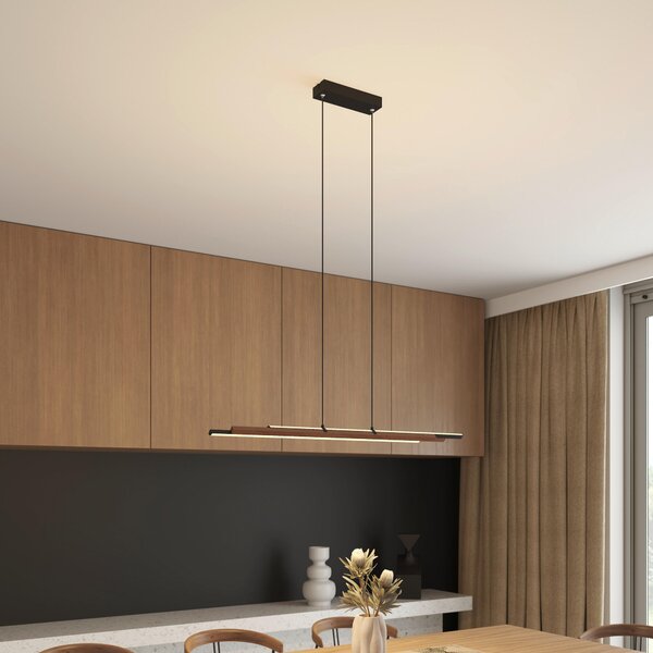 ZÁVESNÉ LED SVIETIDLO, 100/10/120 cm Novel - Interiérové svietidlá