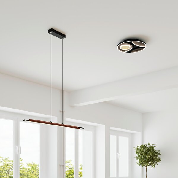 ZÁVESNÉ LED SVIETIDLO, 100/10/120 cm Novel - Interiérové svietidlá