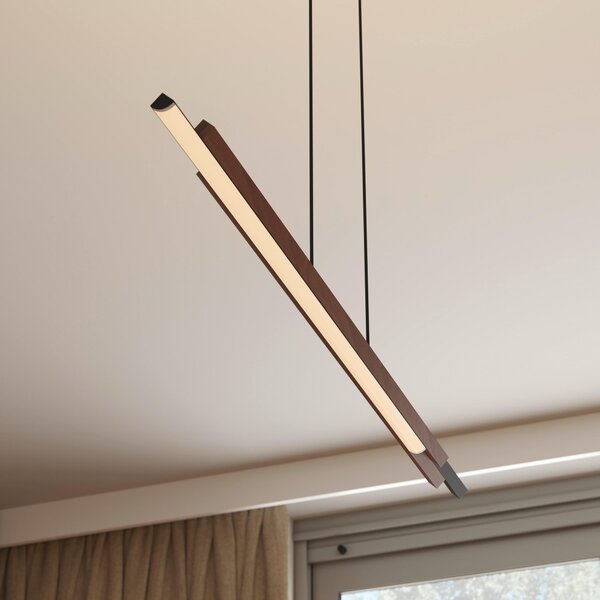 ZÁVESNÉ LED SVIETIDLO, 100/10/120 cm Novel - Interiérové svietidlá