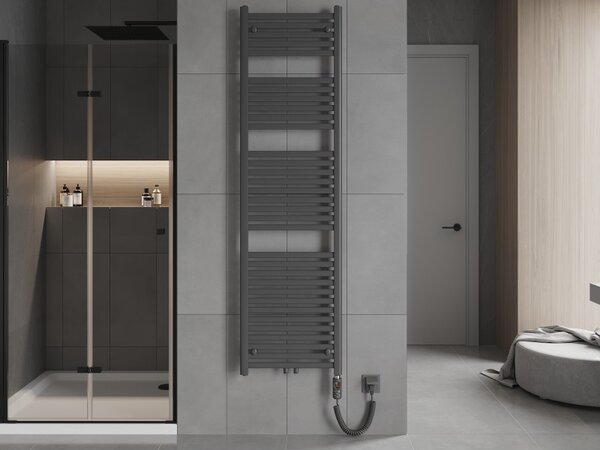 Mexen Hades, elektrické vykurovacie teleso 1800 x 500 mm, 900 W, antracitová, W104-1800-500-2900-66