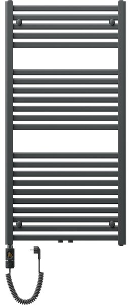Mexen Hades, elektrické vykurovacie teleso 1200 x 600 mm, 600 W, antracitová, W104-1200-600-2900-66