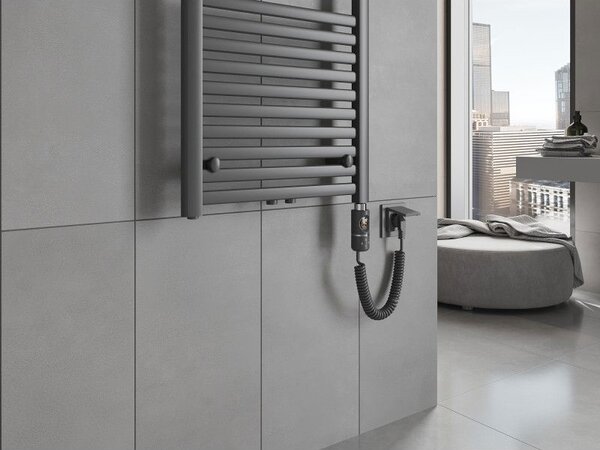 Mexen Hades, elektrické vykurovacie teleso 1200 x 600 mm, 600 W, antracitová, W104-1200-600-2900-66