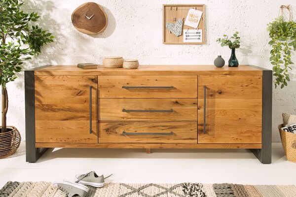 Komoda ROTH 200 cm - prírodná