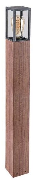 RABALUX 7197 Wales exteriérové stojanové svietidlo/stĺpik V820mm 1xE27 IP44 imitácia dreva, priehľadná