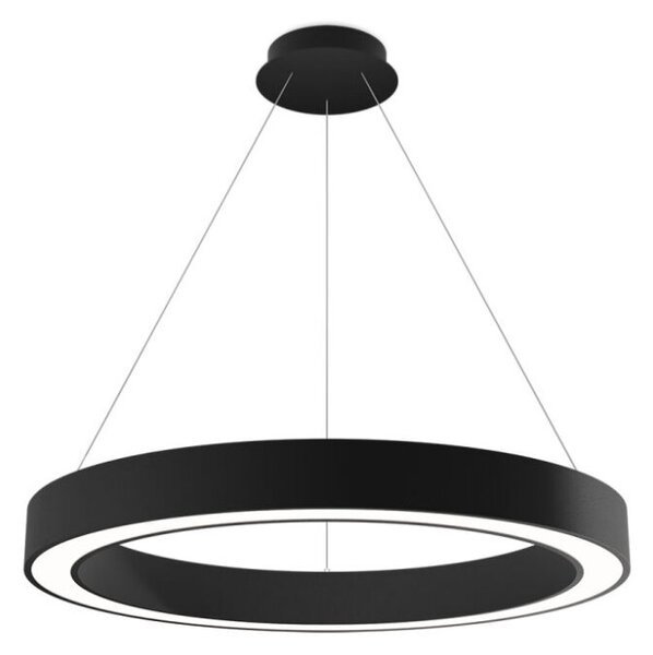 LED2 3273953DT SATURN SLIM závesné svietidlo LED D800mm 60W/4700lm 3000-4000K TRIAC čierna
