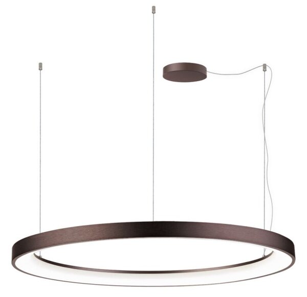 LED2 3273358DT BELLA SLIM závesné svietidlo LED D980mm 80W/5600lm 3000-4000K TRIAC kávová