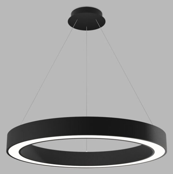 LED2 3273953DT SATURN SLIM závesné svietidlo LED D800mm 60W/4700lm 3000-4000K TRIAC čierna