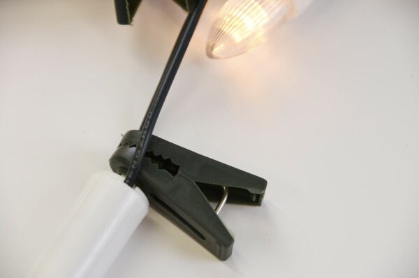 LED sviečky na vianočný stromček 50 LED, teplá biela