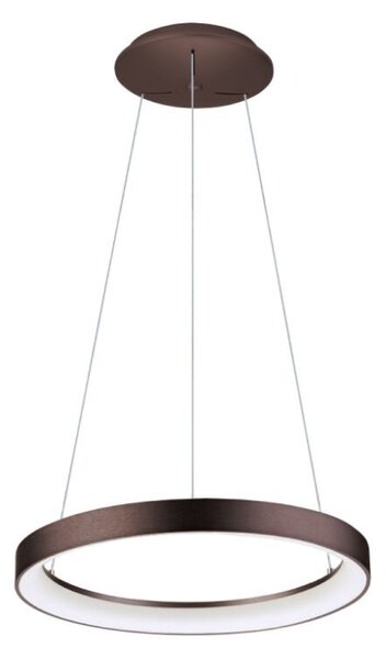 LED2 3271858DT BELLA SLIM závesné svietidlo LED D480mm 38W/2660lm 3000-4000K TRIAC kávová