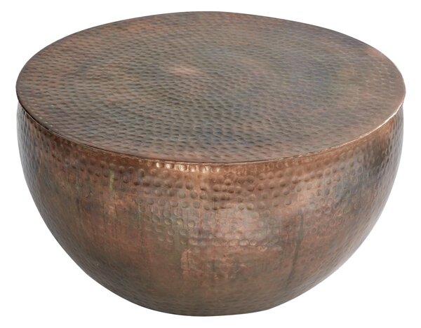 Konferenčný stolík HAMMES II. 60 cm - škvrnitá medená
