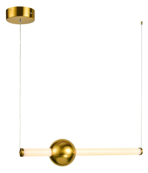 ITALUX PND-16357-CB-1 Halling závesné svietidlo LED 13,3W/1215lm 3000K medená, biela