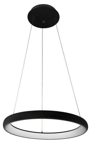 ITALUX 5280-840RP-BK-4 Alessia závesné svietidlo LED D510mm 40W/2200lm 4000K čierna, biela