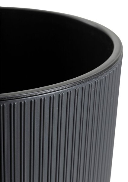 PLASTOVÝ KVETINÁČ URBANIKA ECO 46,5X25,5 CM ANTRACITOVÁ