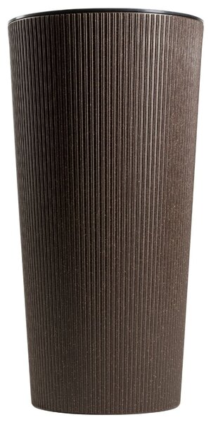 PLASTOVÝ KVETINÁČ URBANIKA ECO 57X29,5 CM TMAVOHNEDÁ