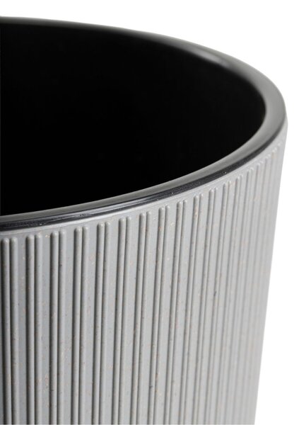 PLASTOVÝ KVETINÁČ URBANIKA ECO 46,5X25,5 CM SIVÁ