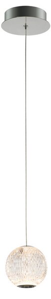 ITALUX PND-12220121-1A-CR Rosario závesné svietidlo LED D120mm 4,2W/280lm 3200K chróm