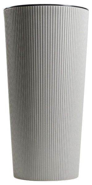 PLASTOVÝ KVETINÁČ URBANIKA ECO 57X29,5 CM SIVÁ