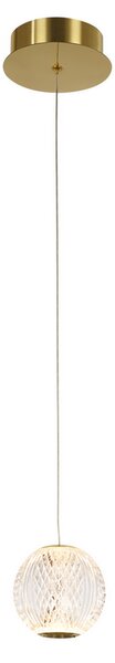 ITALUX PND-12220121-1A-GD Rosario závesné svietidlo LED D120mm 4,2W/280lm 3200K zlatá