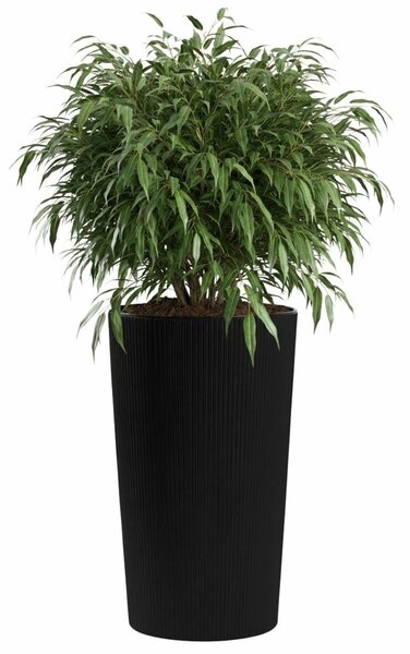 PLASTOVÝ KVETINÁČ URBANIKA ECO 75X41 CM ČIERNA
