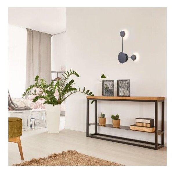 Rabalux 6258 Amadeo nástenné LED svietidlo 440mm 7W/500lm 4000K IP20 čierna