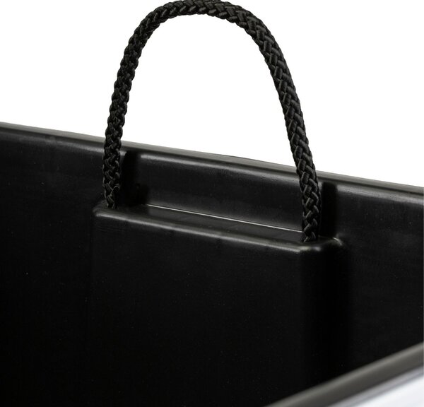 PLASTOVÝ KVETINÁČ PORTO RIFLO 57X29,5X29,5 CM BIELA