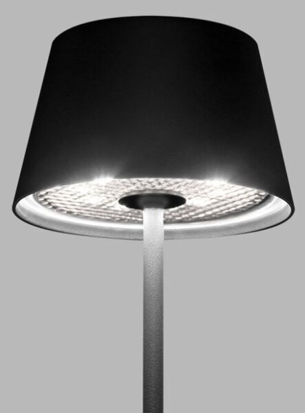 LED2 A132453 ROXY vonkajšia dotyková stolní lampička LED V360mm 2W/150lm 2700-3000K IP65 čierna