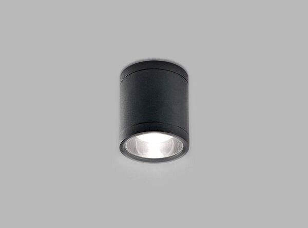 LED2 5234654 TUBO II vonkajšie stropné svietidlo LED D90mm 10W/250lm 3000-4000-5700K IP65 antracit