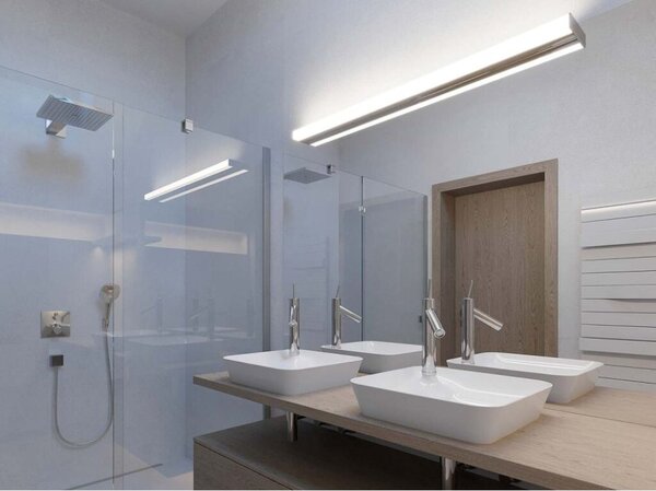LED2 4070855 QUADRA podlinkové svietidlo LED 886mm 18W/1440lm 3000-4000K IP44 chróm