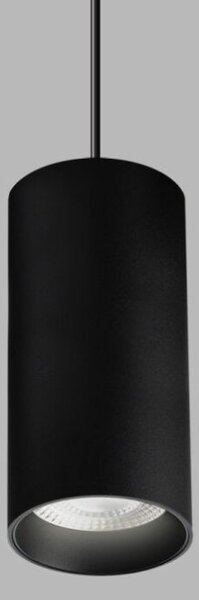LED2 3251443DT LUKY závesné svietidlo LED D80mm 15W/1425lm 4000K TRIAC čierna
