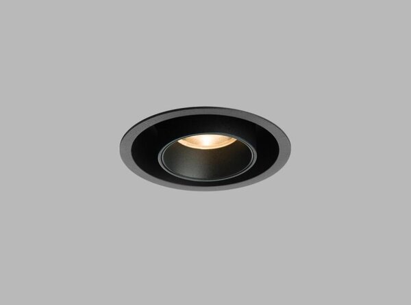 LED2 2252643 HIDE zápustné bodové svietidlo nastaviteľné LED D100mm 10-20W/900-1800lm 4000K čierna